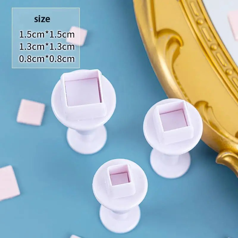 MMOOKA MMOOKA 3/4Pcs Ceramic Cutting Mold Clay Polymer Pottery Sculpture Cutter Heart Star Shaped DIY Geometric Snow Figure Modeling ToolMMOOKA.COM