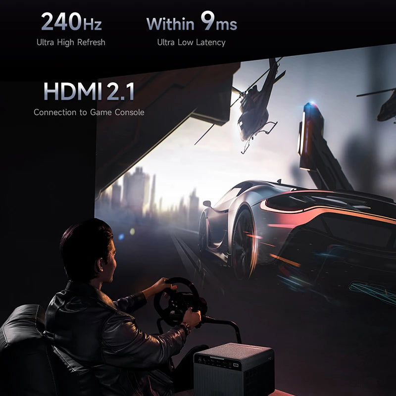 Formovie X5 Triple Laser Projector Native 4K 2450CVIA 4500ANSI Lumen DLP Portable DTS-HD Theater Dolby Vision For Home 4K Cinema