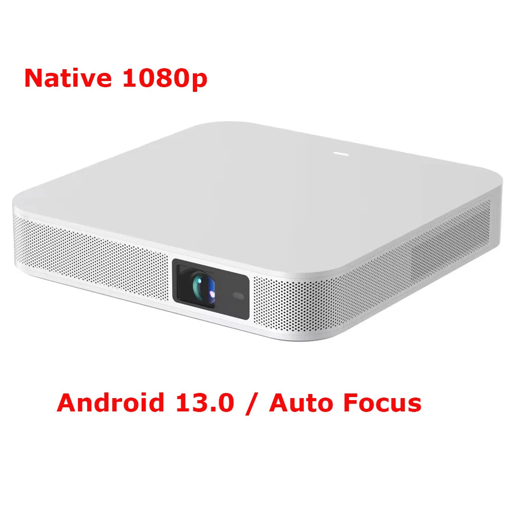 Smartldea 2025 4K 3D Video Projector Android13.0 Portable DLP 1080P home cinema Projector build in 15000mah batttery for outdoor