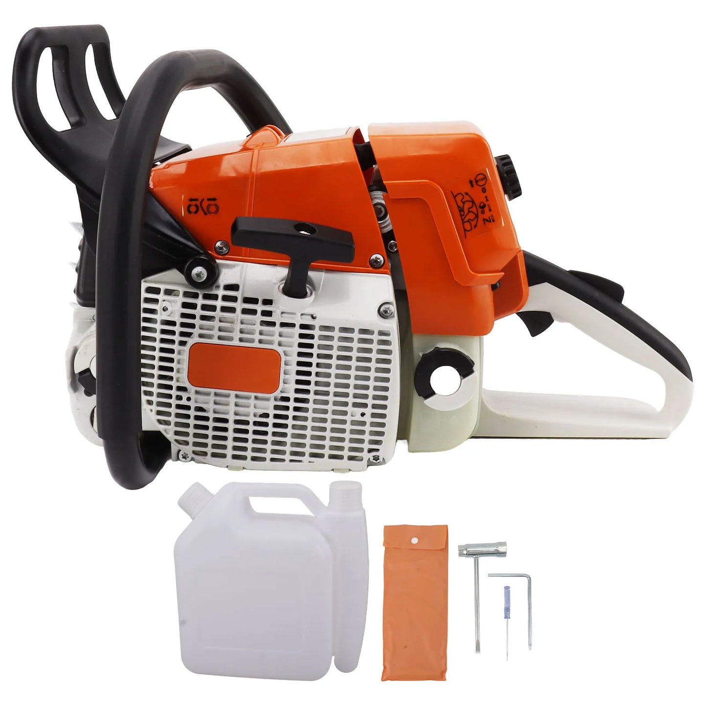 71cc G444 Gasoline Chain Saw Power Head for MS440 044 Chainsaw Household Sawing  Logging G444 Gasoline Chainsaw Power Head