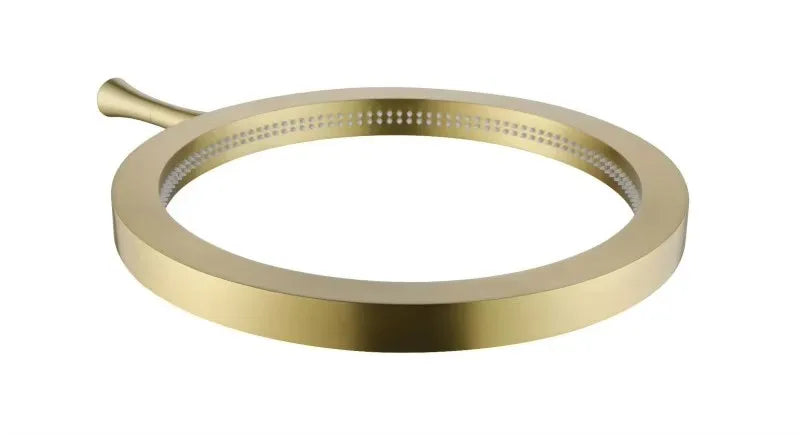 MMOOKA Tuqiu Bathroom Wall Mounted Shower Head Rainfall Brass 50x50cm Brush Gold Gray Basketball Hoop Design Pressure boost Ceiling MMOOKA.COM