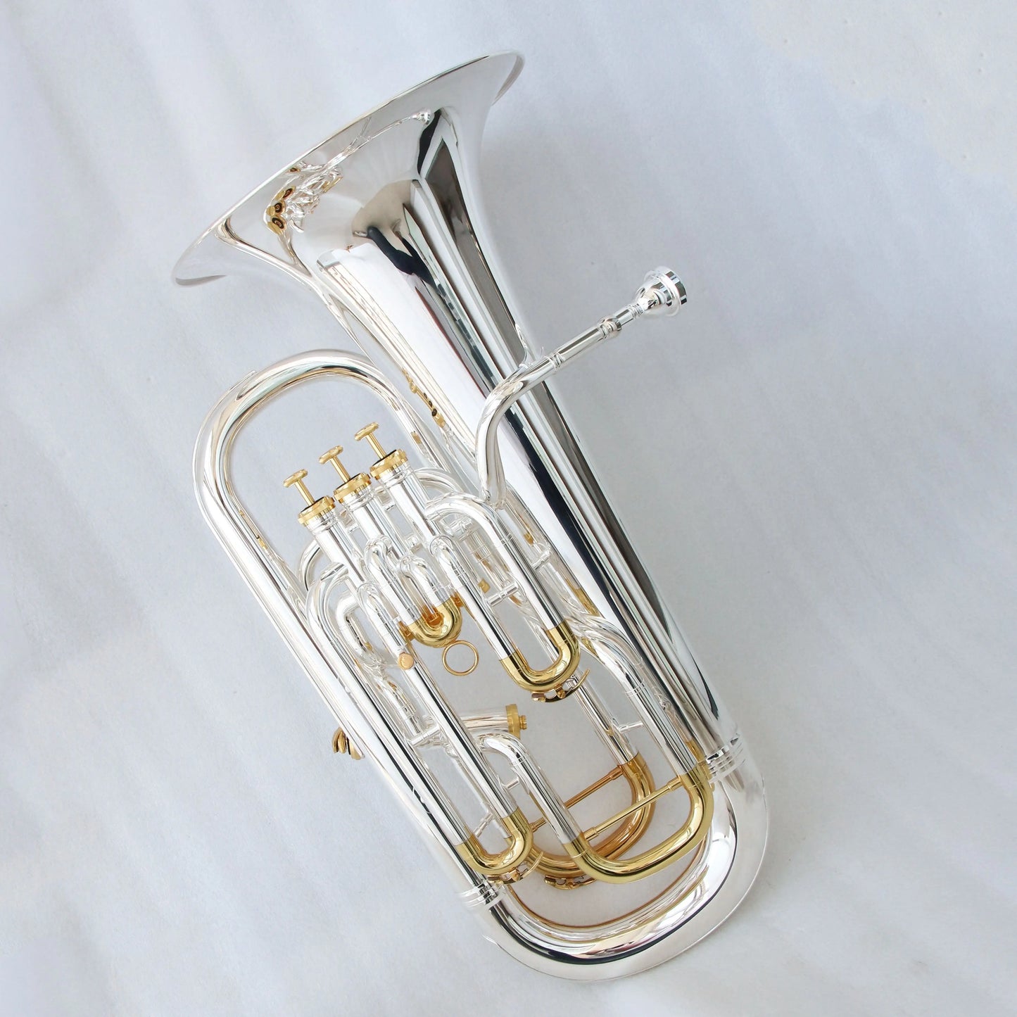 Euphonium Bb Key Gold Euphonium 4 upright pistons Euphonium instruments