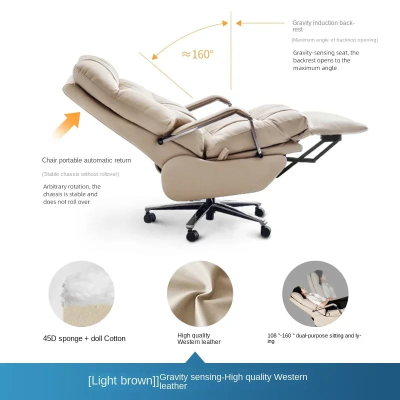 MMOOKA Computer Gaming Office Chairs Reading Throne Recliner Pedicure Office Chairs Lounge Sillas De Oficina Furnitures Wrx