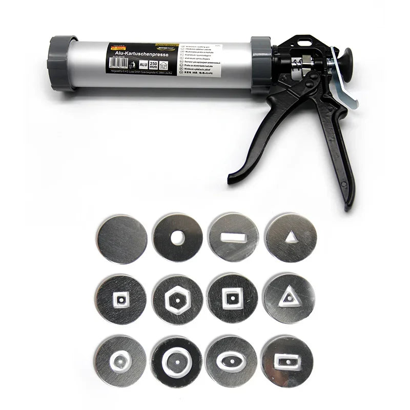 MMOOKA MMOOKA Pottery Tools Hollow Mud Stick Extruder Set DIY12 Kinds of Soft Hollow Mud Stick Handheld Mud Squeezing Gun Clay Modeling ToolMMOOKA.COM