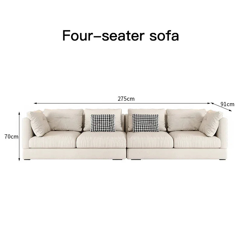 MMOOKA Comfort Lazy Lounger Sofa Tatami Adjustable Lounge Chair Floor Balcony Bay Window Leisure Long Sofa Floor Modular Divano Home