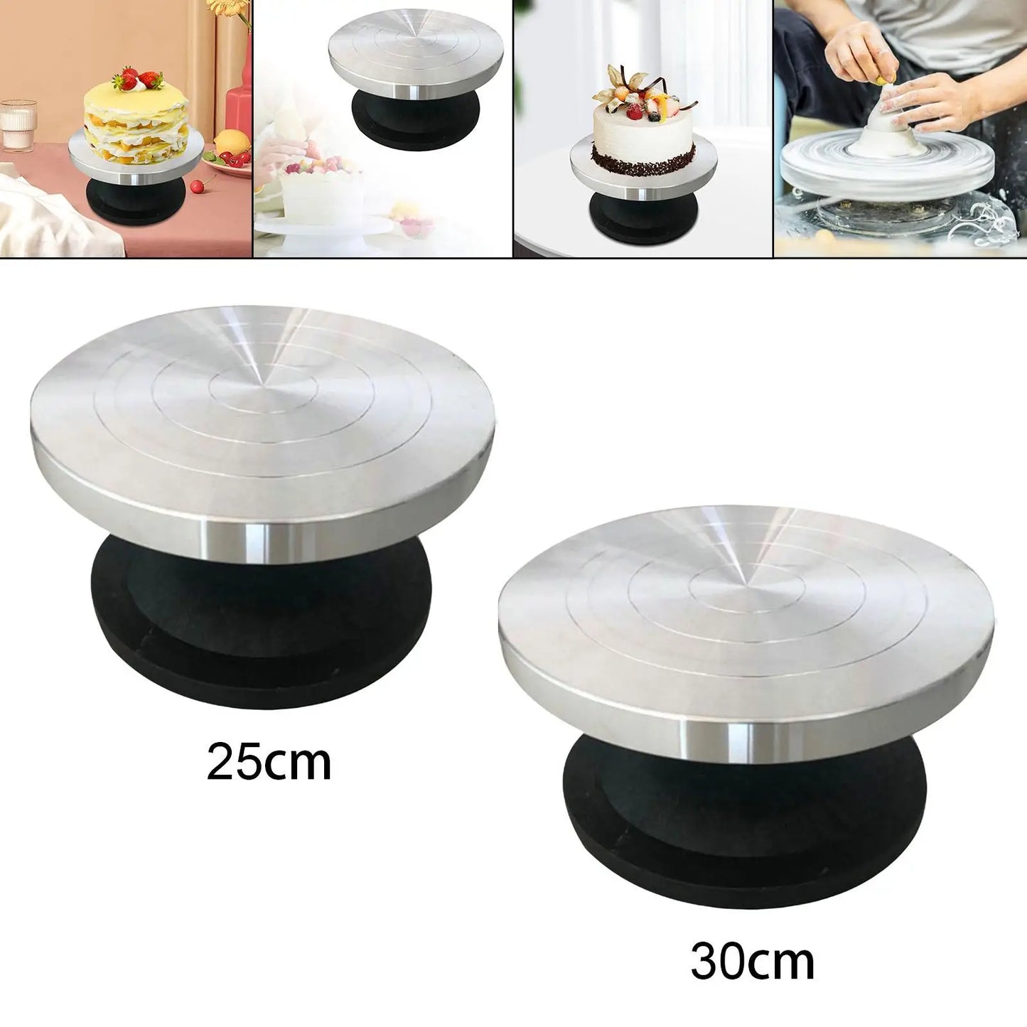 MMOOKA MMOOKA Heavy Duty Sculpting Wheel Turntable Pottery Stand Revolving DIY Ceramic Tool Projects Model Clay Art Crafts Turn Table SpinnerMMOOKA.COM
