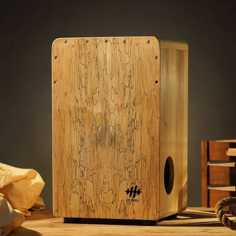 ANTNX Solid Wood Cajon Box Drum Professional Hand Drums Portable Beginner Tambourine Meditation Sounds Fantastic Musical Instrument ANTNX.COM