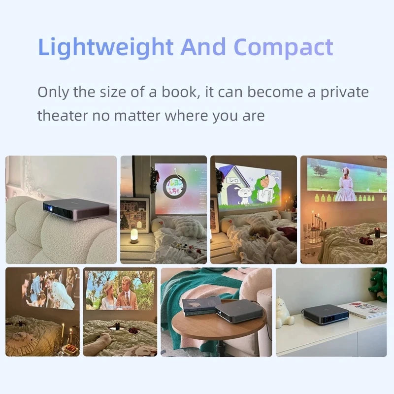 ANTNX R Dangbei D5X Projector Home ultra HD Projector Living Room Bedroom Projection Wall Projection Screen Smart Home Theater Phone ANTNX.COM