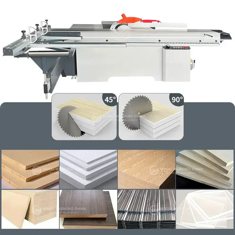 ANTNX HZ507 Small Circular CNC Portable Wood Cutting Sliding Panel Saw Machine Table for Woodworking ANTNX.COM