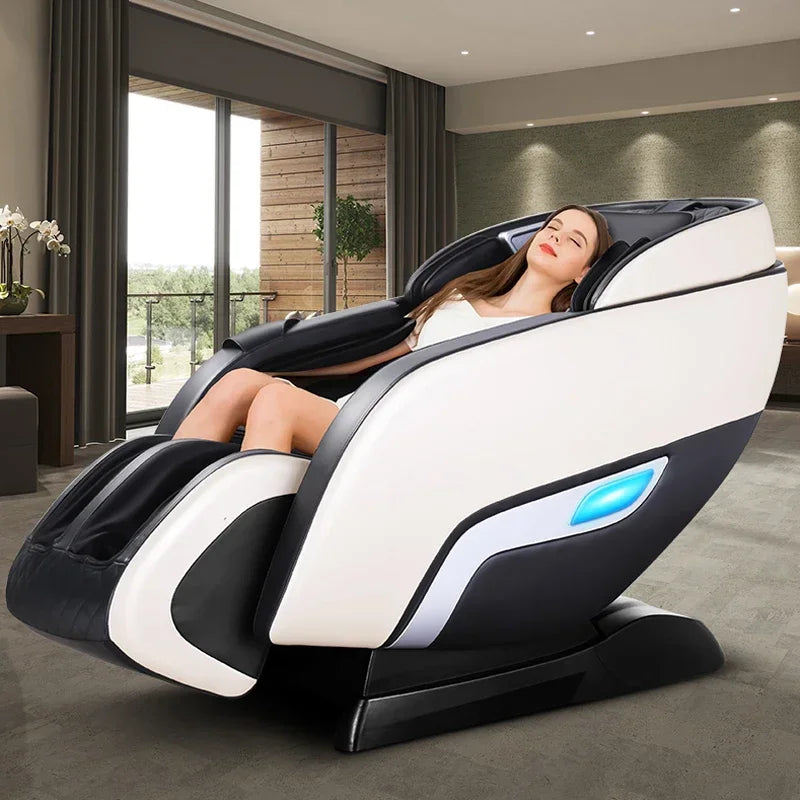 MMOOKA 988R9 Luxury Electric Massage Chair Automatic Body Kneading Multi-function Zero Gravity Space Capsule Intelligent Massager