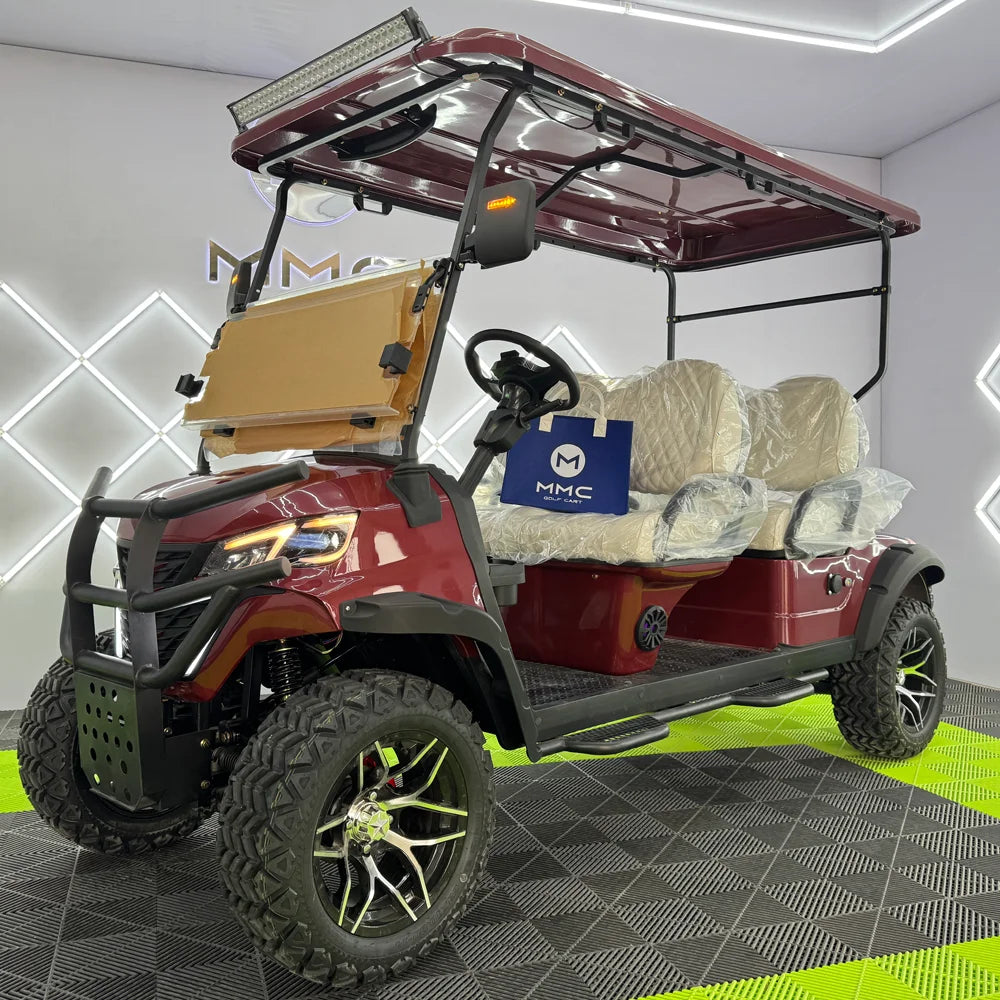 ANTNX 2025 Customized Off-road 4 Seats 48/60/72V Lithium Battery Hunting Buggy Best Electric Push Car Golf Cart ANTNX.COM