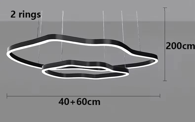 Modern home decor led lights pendant light lamps for living room Chandeliers for dining room hanging light indoor lighting