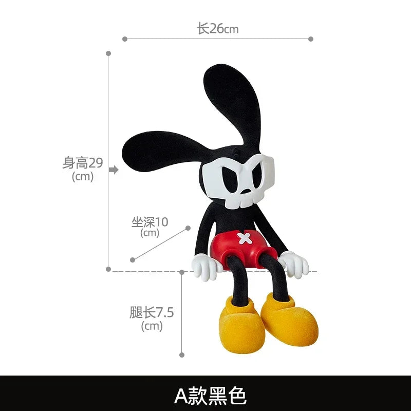 ANTNX Creative Children's Room Wearing Mask, Rabbit Sitting Posture Decoration, Home Living Room, TV Cabinet, Sofa Soft Decorations ANTNX.COM