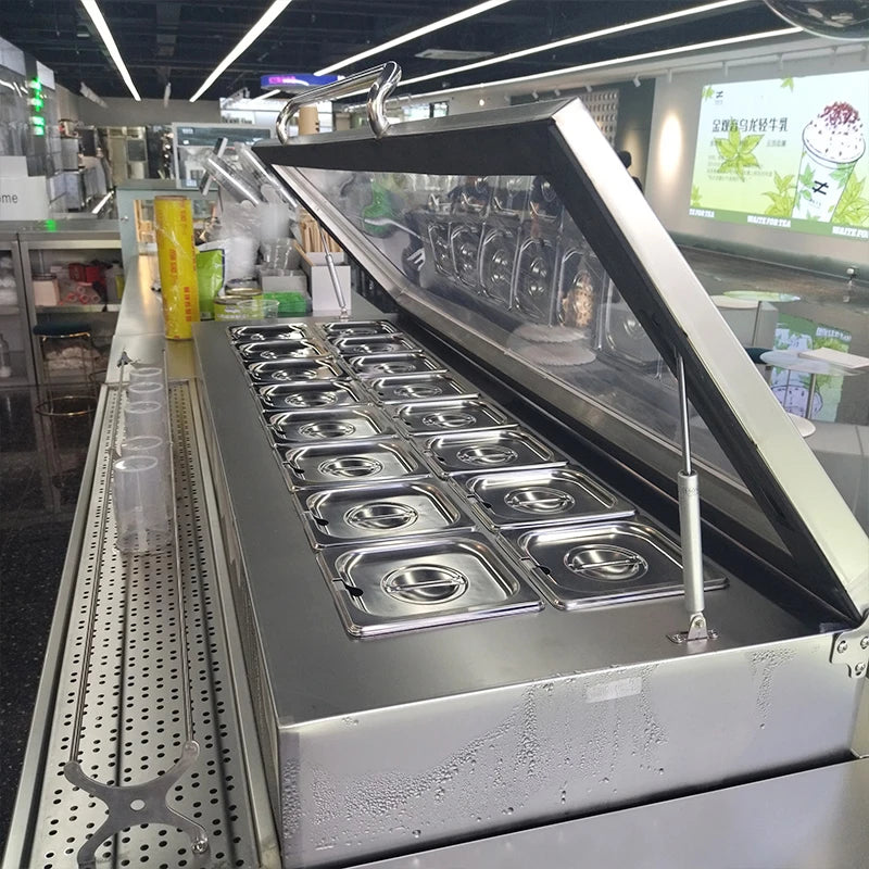 ANTNX 60 Inches 2 Door Mega Top Sandwich Prep Table Refrigerator -Refrigerated Salad Prep Station Counter Table ANTNX.COM