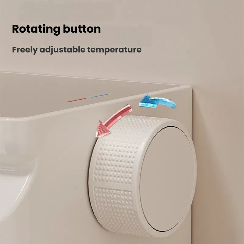 MMOOKA Shower System Set Milk White Bathroom Split Shower Multifunction Shoulder Waist Spouts Household Pressurized Shower Set MMOOKA.COM