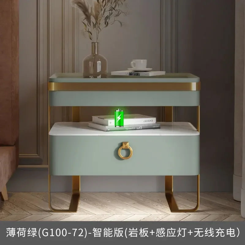 MMOOKA Storage Bedside Table Bedroom Closet Furniture Computer Coffee Table Dressing Office Study Armarios De Dormitorio Nightstand
