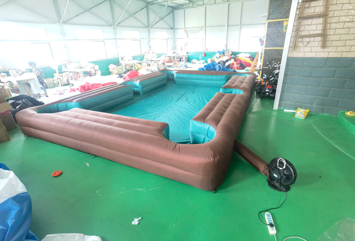 ANTNX Commercial Inflatable Snooker Soccer Pool Inflatable Snookball Table Giant Outdoor Human Billiards For Events Carnival Games ANTNX.COM