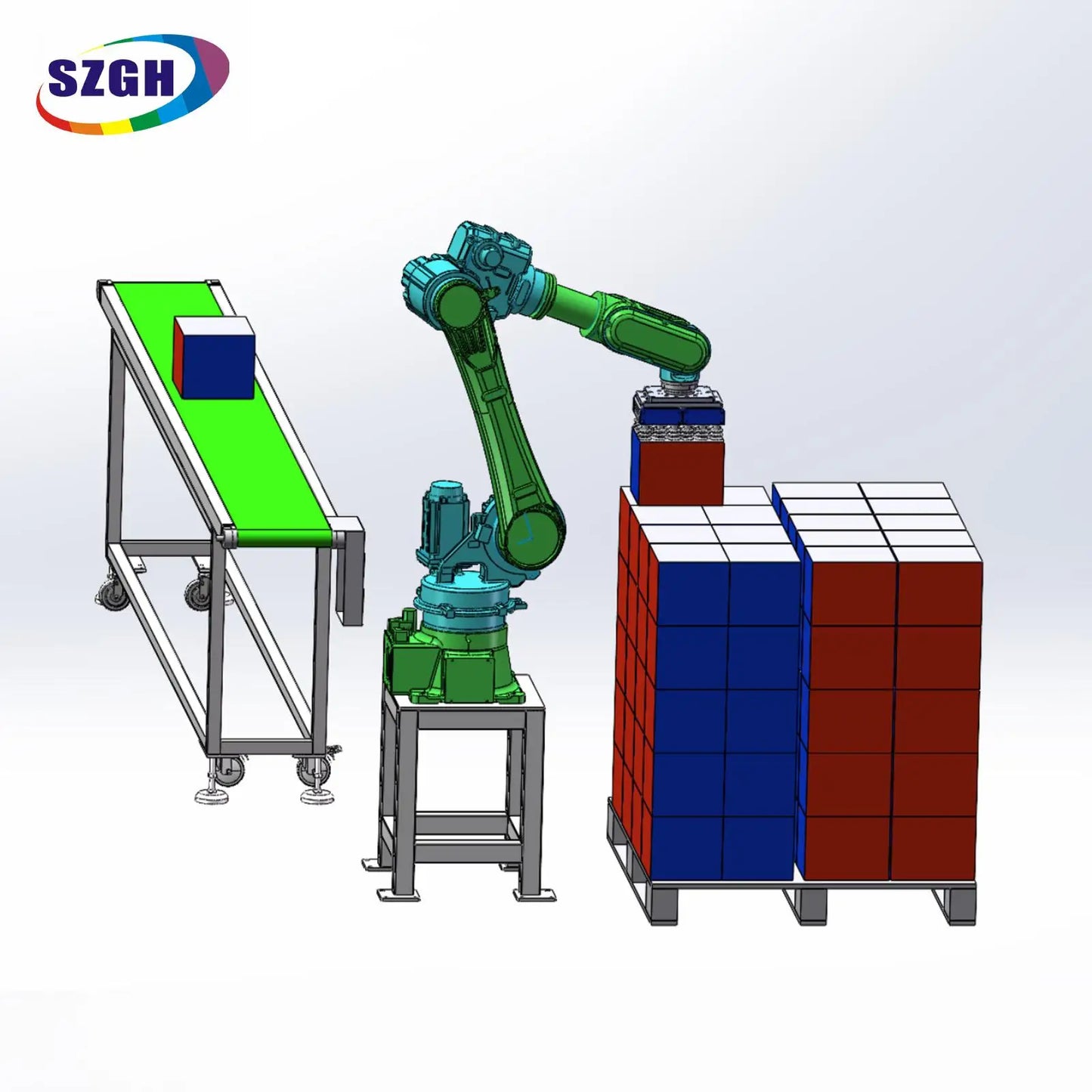 ANTNX SZGH Industrial Machine Grinding Robotic Arm 6 Axis Cnc Welding Robot Arm Pick and Place Palletizer Robotic ANTNX.COM