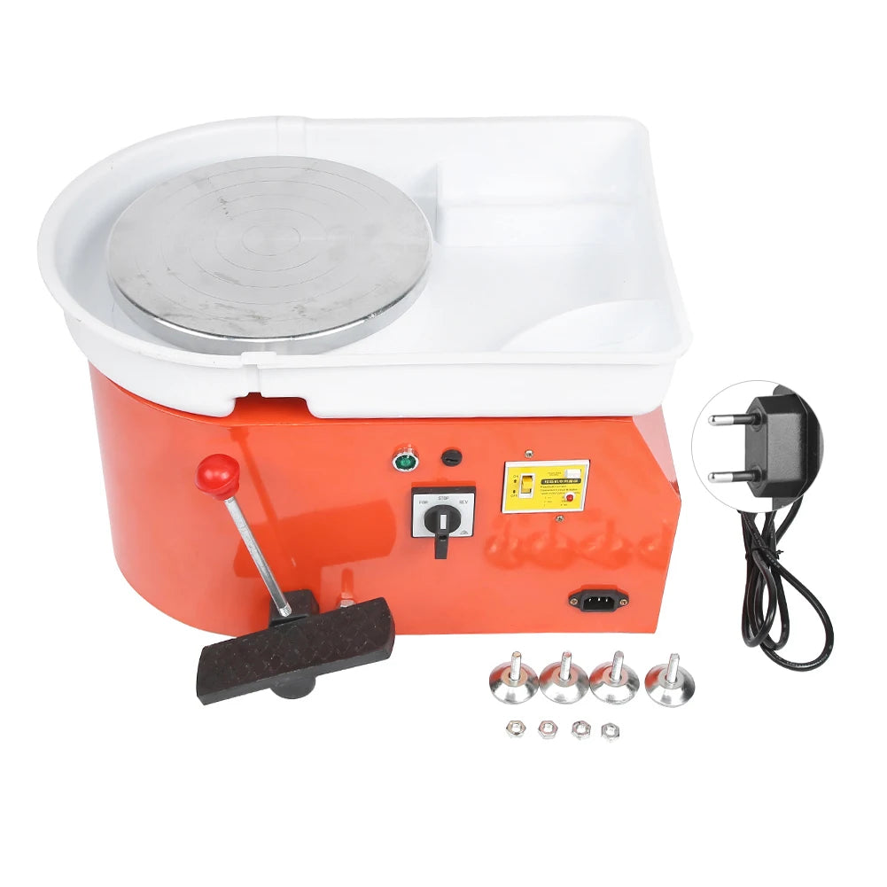 MMOOKA MMOOKA Ceramic Pottery Electric Machine Detachable Basin Adjustable Speed Art Craft DIY Clay Tool 350W DIY Clay Tool Pottery MachineMMOOKA.COM