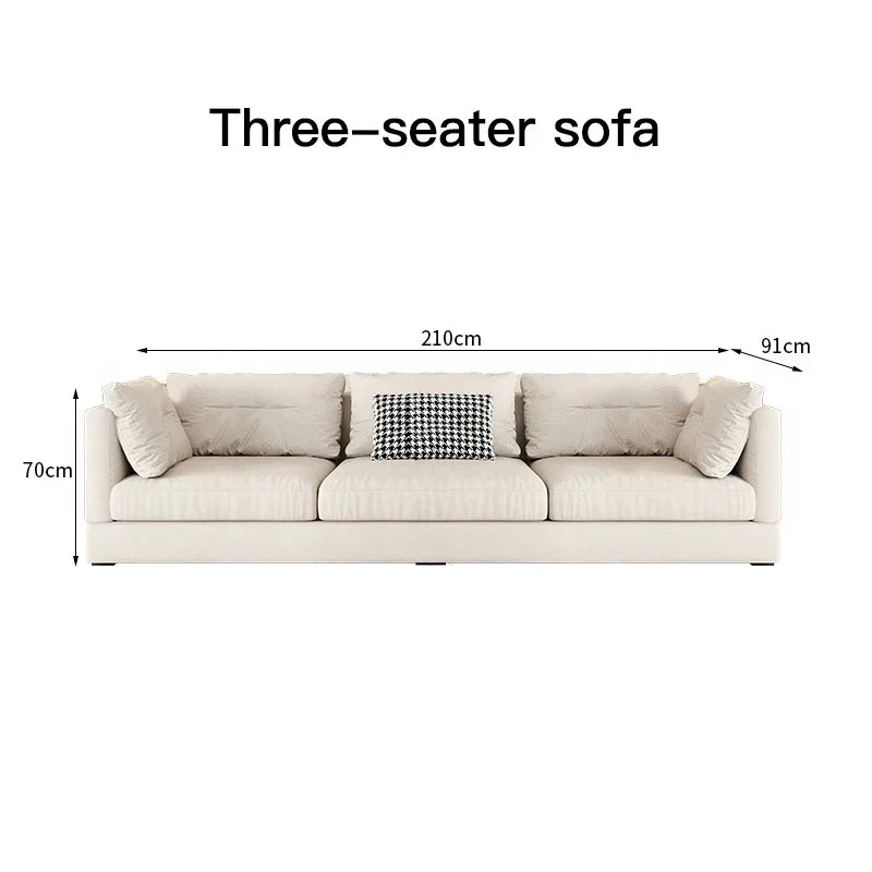 MMOOKA Comfort Lazy Lounger Sofa Tatami Adjustable Lounge Chair Floor Balcony Bay Window Leisure Long Sofa Floor Modular Divano Home