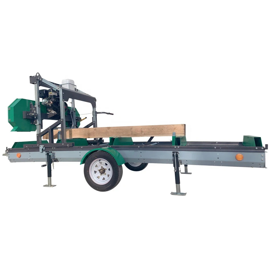 ANTNX Mini Circular Saw Wood Cutting Mill Portable Band Saw Machines Sawmill Manual 400 Kg Horizontal Farms 790mm Max.working Width ANTNX.COM