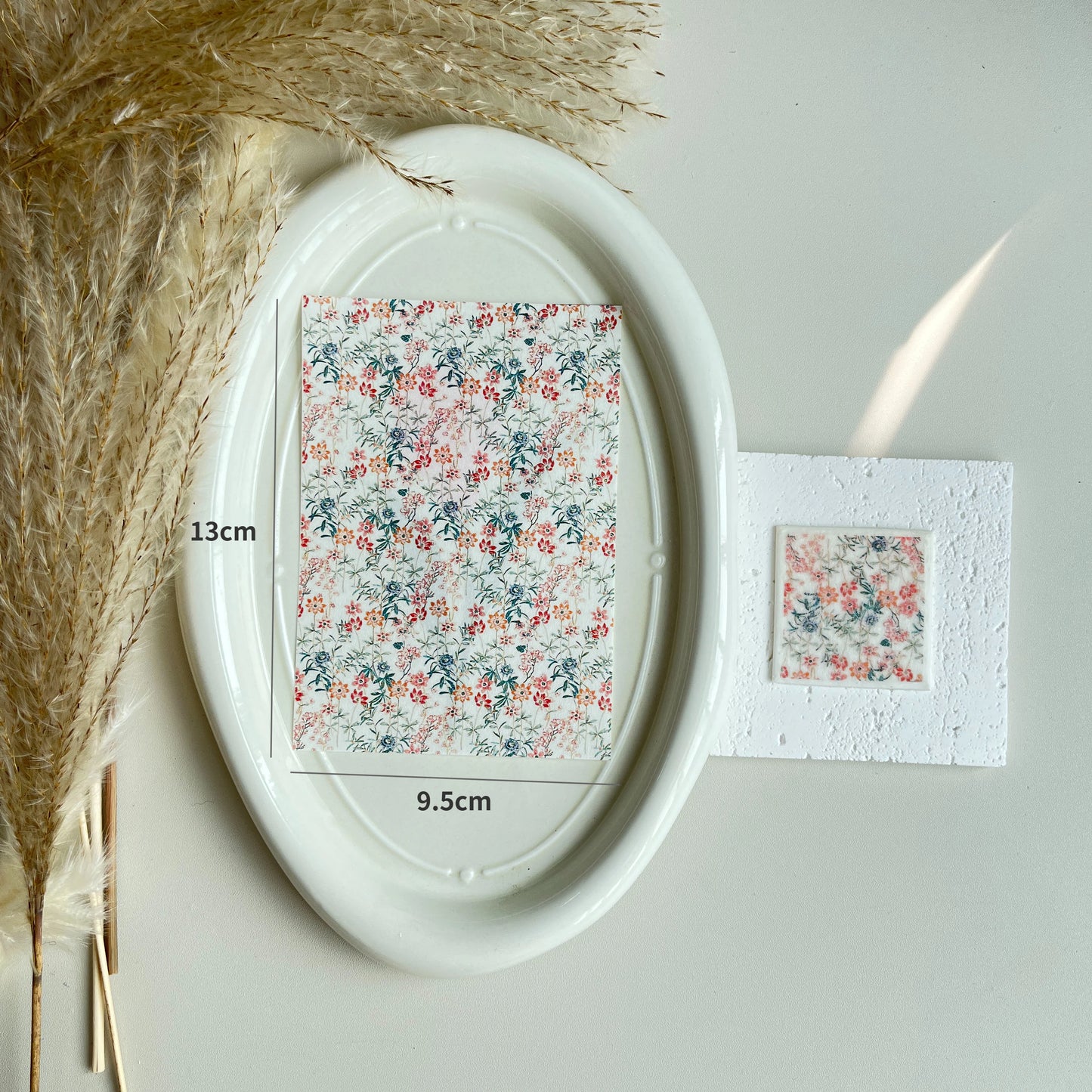 MMOOKA MMOOKA Polymer Clay Watercolor Transfer Paper Engraving Printing Modeling Decorative Paper Handmade Ceramic Craft Pottery Making ToolsMMOOKA.COM