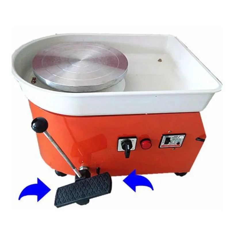 MMOOKA MMOOKA 220V Pottery Wheel Machine Ceramic Art Machine Electric Drawing Machine With 25CM Turntable School Pottery HouseholdMMOOKA.COM
