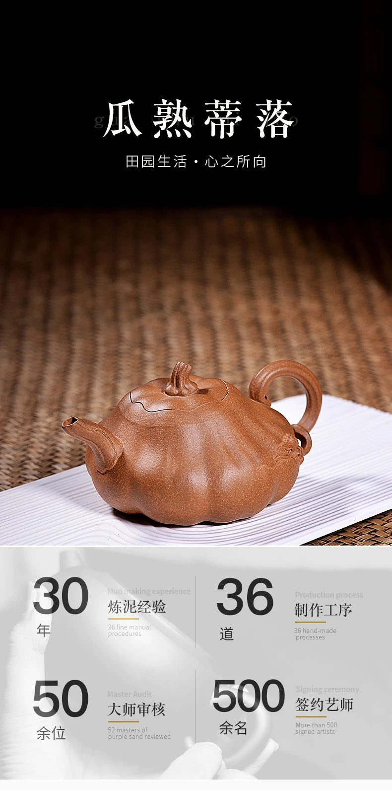Centennial Liyong Teapot Purple Clay Pot Yixing Pure Handmade Famous Teapot Household Kung Fu Tea Set Raw Ore Beige Clay Melon M