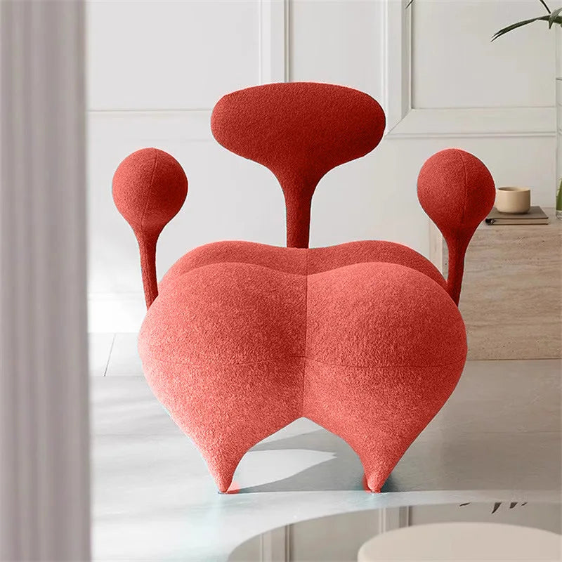 ANTNX Creative Design Chair Modern Luxury Single Sofa Chair Home Living Room Bedroom Balcony Home Decor Accessories Leisure Chair ANTNX.COM