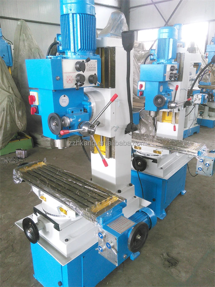 ANTNX Portable Multi Function Vertical Lifting Table Lathe Bench Milling Drilling Machine Zx6350 Manual Drilling and Milling Machine ANTNX.COM