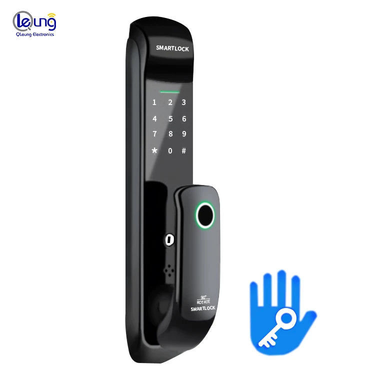 S921 Hot Sale Finger Print Card Intelligent Smart Phone APP TTlock Tuya Electronic Door Lock