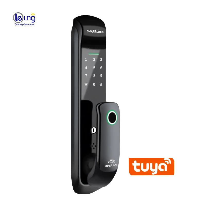 S921 Hot Sale Finger Print Card Intelligent Smart Phone APP TTlock Tuya Electronic Door Lock