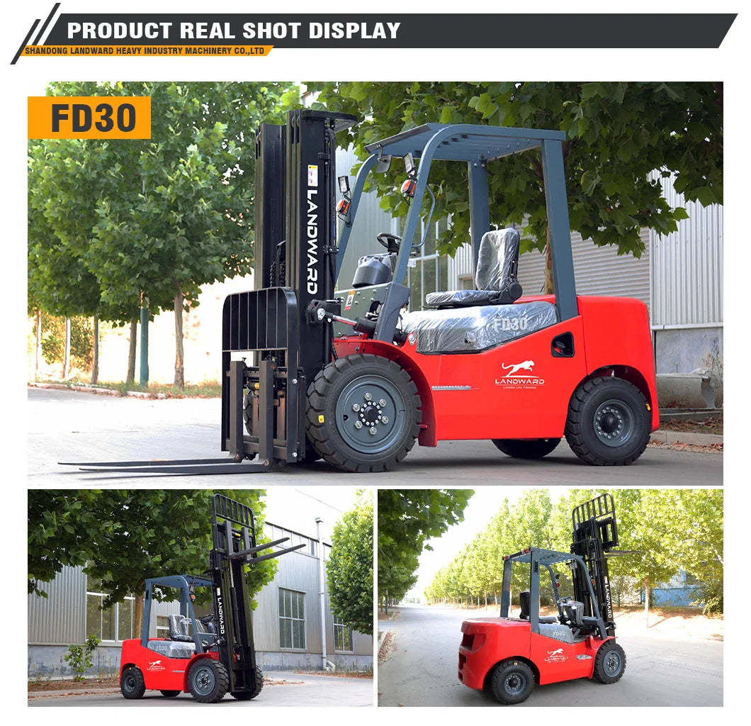 ANTNX Hot Sale Farm Material Handling 5 Ton Balanced Weight Diesel Forklift Forklift Home Use Small High Quality Forklift Customized ANTNX.COM