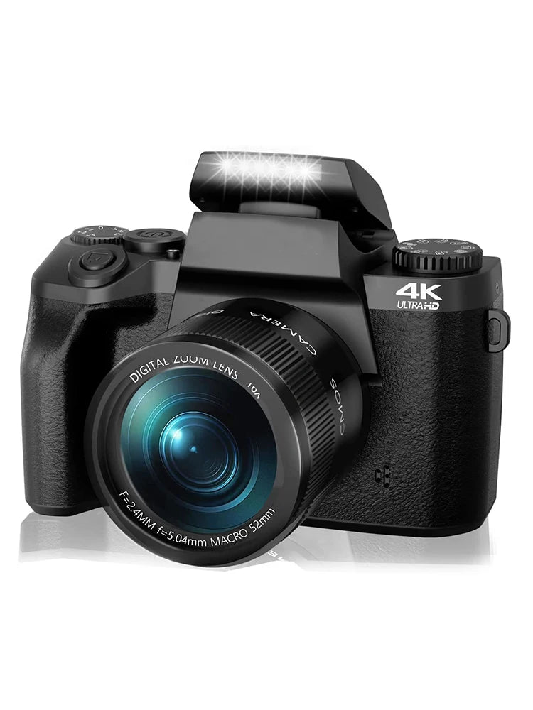 MMOOKA 2025 16X Zoom 64MP DSLR HD WIFI Cameras 4.0 Touchscreen 4K Digital for Tiktok Photography Video Live Streaming Vlogging