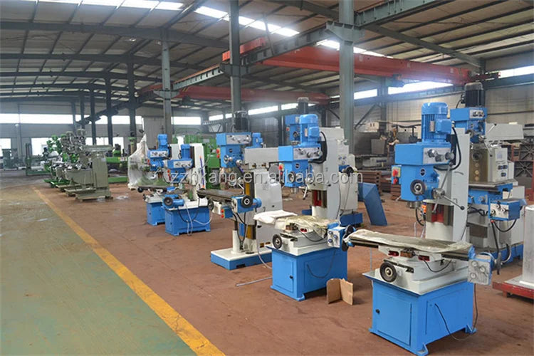 ANTNX Portable Multi Function Vertical Lifting Table Lathe Bench Milling Drilling Machine Zx6350 Manual Drilling and Milling Machine ANTNX.COM