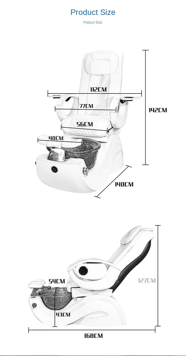 Hotel Pedicure Pedicure Nail Beauty Foot Spa Chair Massage Remote Control Smart Foot Massage Sofa