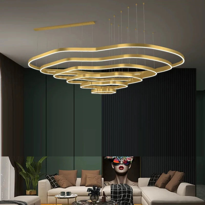 Modern home decor led lights pendant light lamps for living room Chandeliers for dining room hanging light indoor lighting