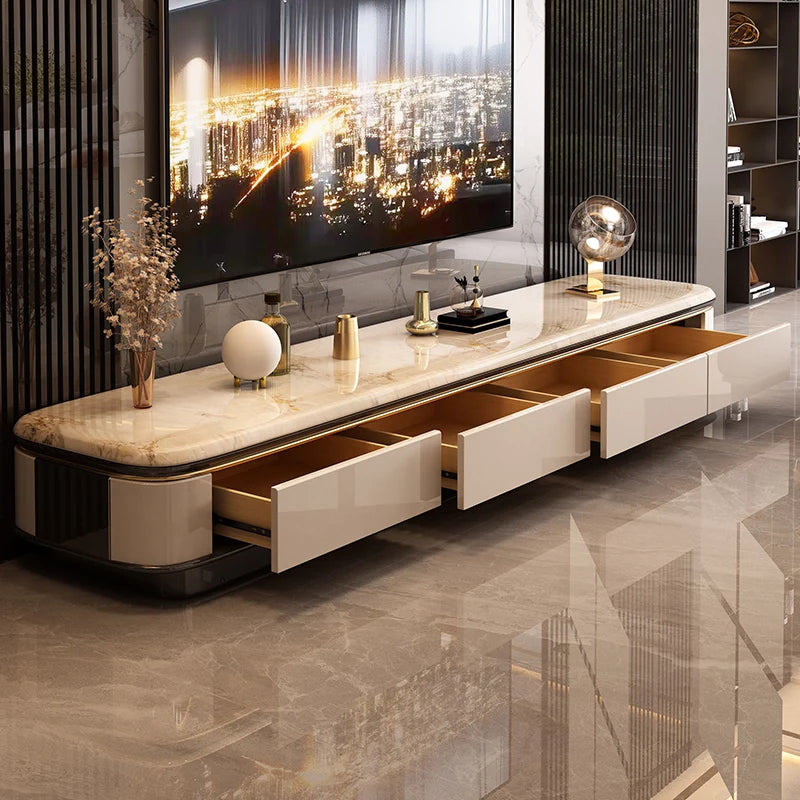 ANTNX Floor standing TV cabinet Slate modern and simple living room household 2025 new tv screen table television home furniture ANTNX.COM