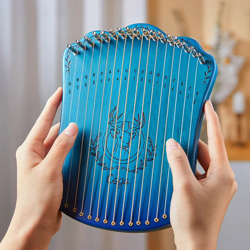 Mini Acrylic Wooden Kalimba for Kids, 17 Keys, 21Keys, Kalimbas, Nails Extention, Music Instruments Set, Children Gift