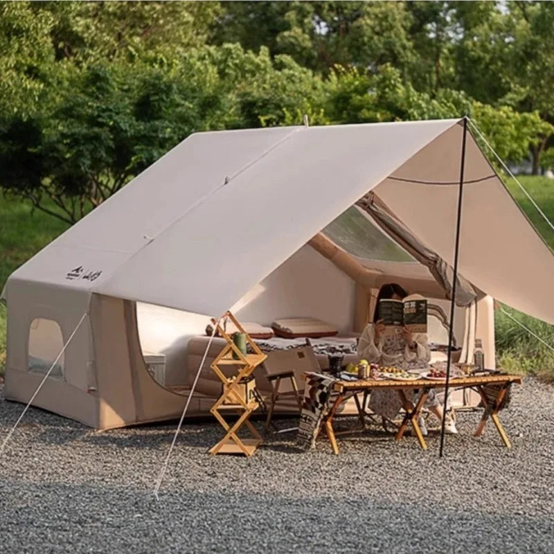 ANTNX Camping Portable Automatic Inflatable Tent Shelters Outdoor Overnight Folding Waterproof Sun Protection Camping Equipment Set ANTNX.COM