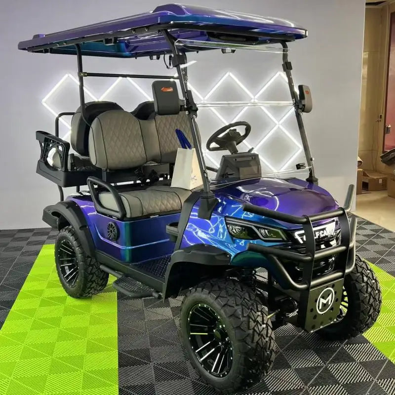 ANTNX 2025 Hot Sale 4-Seater Electric Golf Carts 48V 60V 72V 5000W 7500W Golf Buggy Carts 60-80km Range for Golf Course and Resort ANTNX.COM