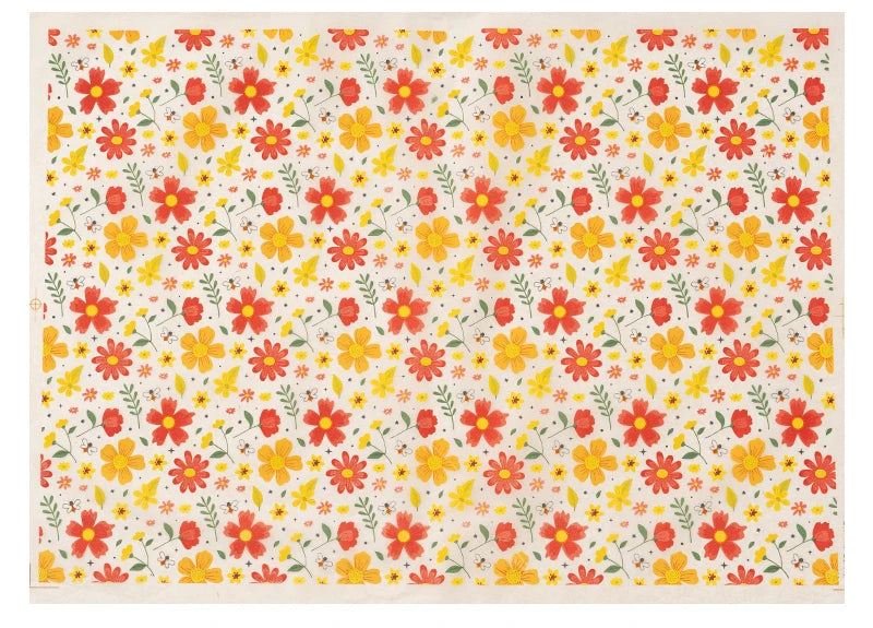 MMOOKA MMOOKA 1PC Pottery Ceramic Clay Transfer Paper Underglaze Flower Paper High Temperature Jingdezhen Traditional Decal Coloring ToolMMOOKA.COM