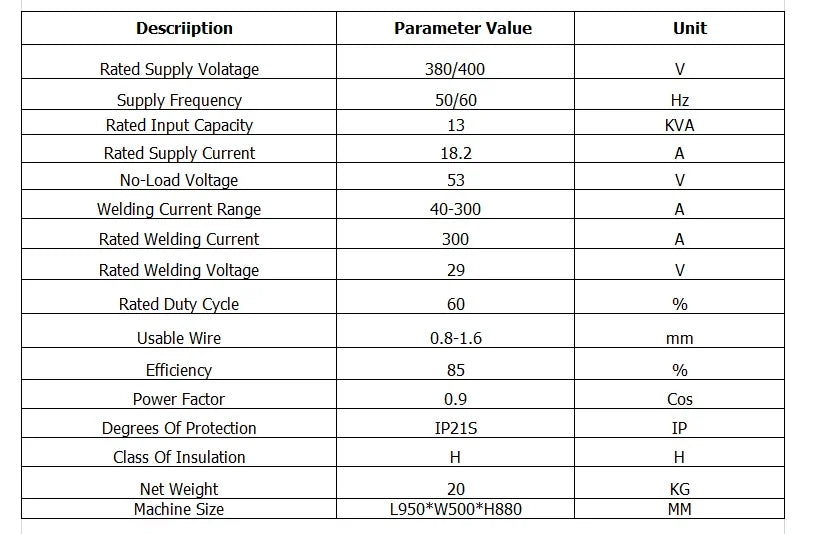 ANTNX Double Pulse MMA TIG MIG MAG IGBT inverter Machine MIG-300Y High quality deep bath and strength ANTNX.COM