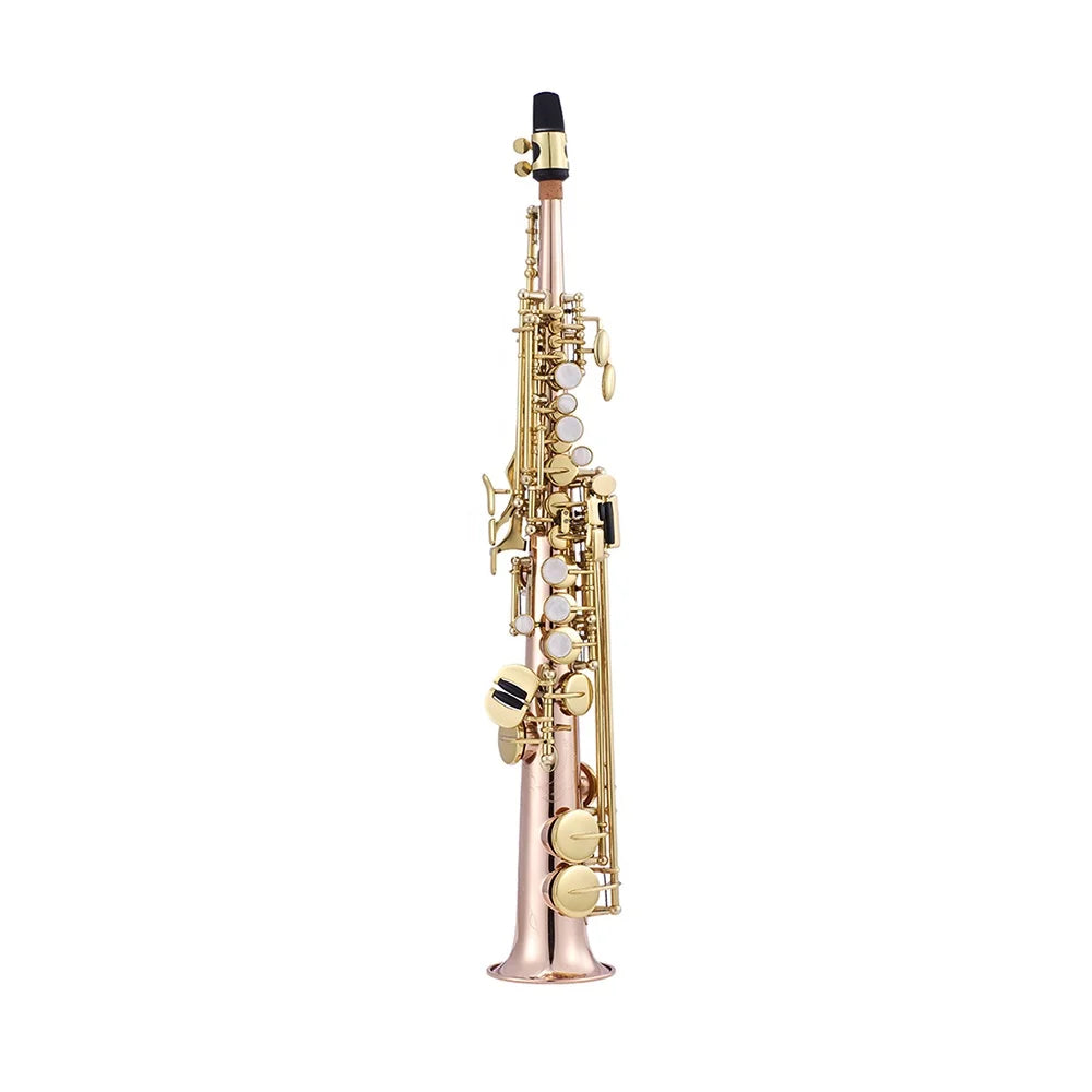 SEASOUND OEM High Quality Cheap Gold Sopranino Saxophone Woodwind Instrument JYSP101