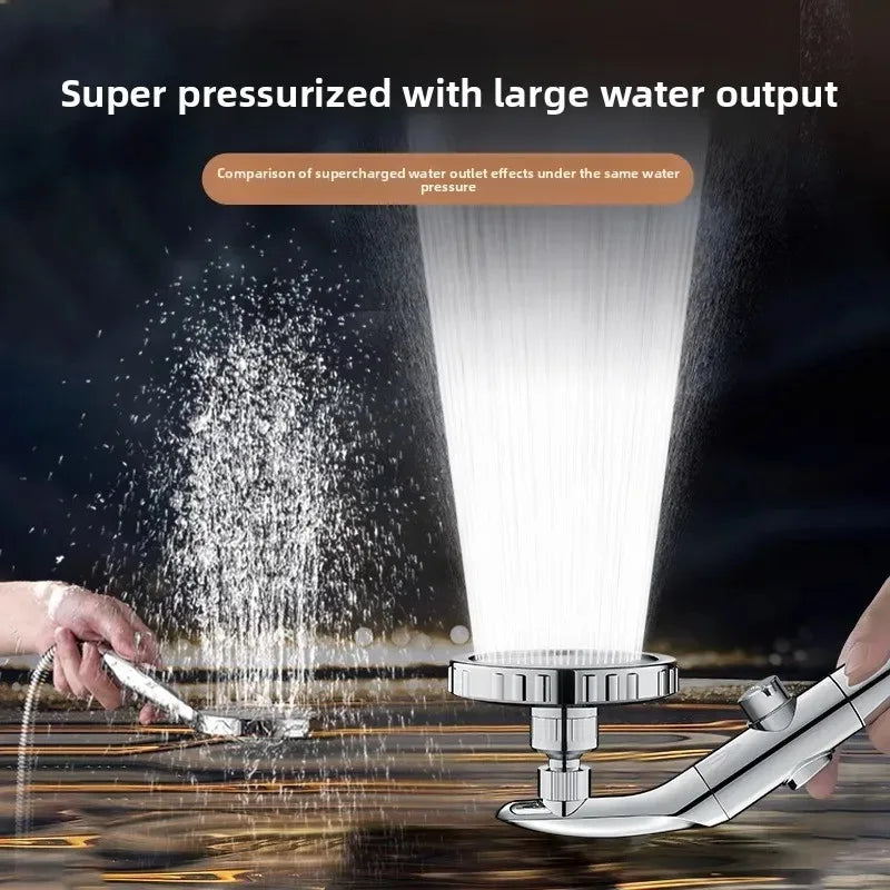MMOOKA High Pressure Filter Shower Head Handheld Water Saving Nozzle for Bathroom Accessories Spa Massage Detachable Sprayer Shower Set MMOOKA.COM