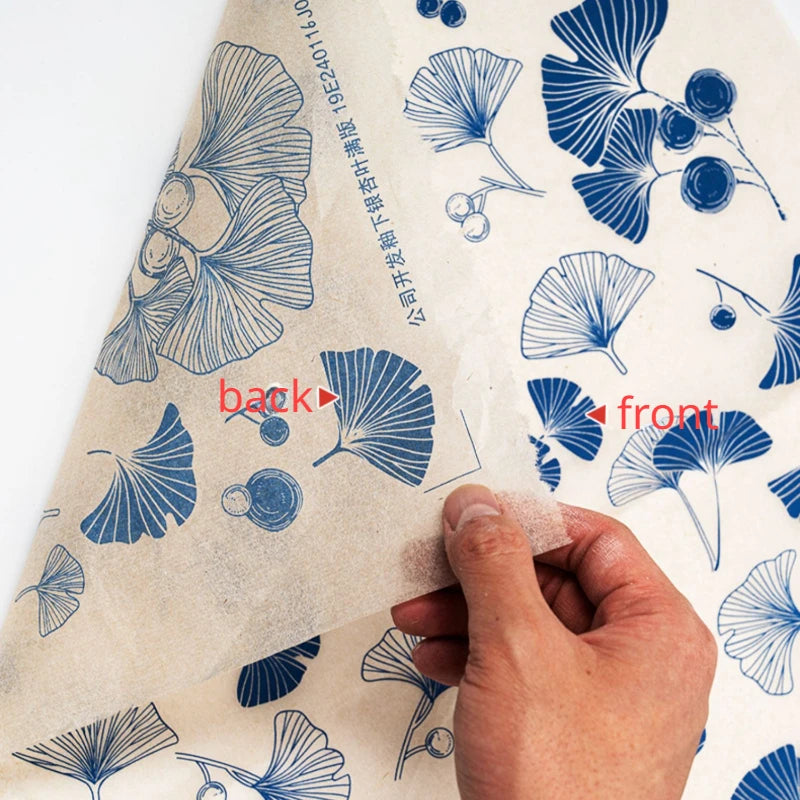 MMOOKA MMOOKA 1PC Pottery Ceramic Clay Transfer Paper Underglaze Flower Paper High Temperature Jingdezhen Traditional Decal Coloring ToolMMOOKA.COM
