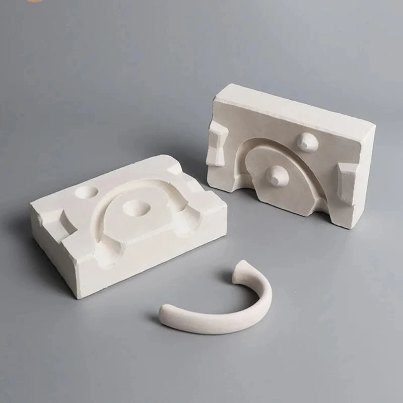 MMOOKA MMOOKA Pottery Clay Ceramic Coffee Cups, Handle Shaper Tools, Plaster Gypsum Mold Moulds, Handmade Craft Supplies, Different KindsMMOOKA.COM