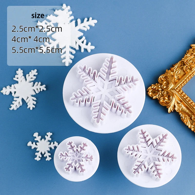 MMOOKA MMOOKA 3/4Pcs Ceramic Cutting Mold Clay Polymer Pottery Sculpture Cutter Heart Star Shaped DIY Geometric Snow Figure Modeling ToolMMOOKA.COM