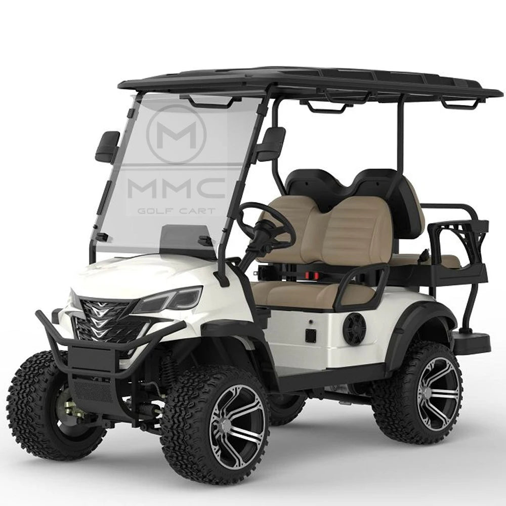 ANTNX 2025 Hot Sale 4-Seater Electric Golf Carts 48V 60V 72V 5000W 7500W Golf Buggy Carts 60-80km Range for Golf Course and Resort ANTNX.COM