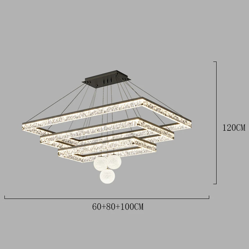 Modern Simple living room chandelier indoor lighting Ceiling lamp hanging light led Chandeliers for living room indoor lightin